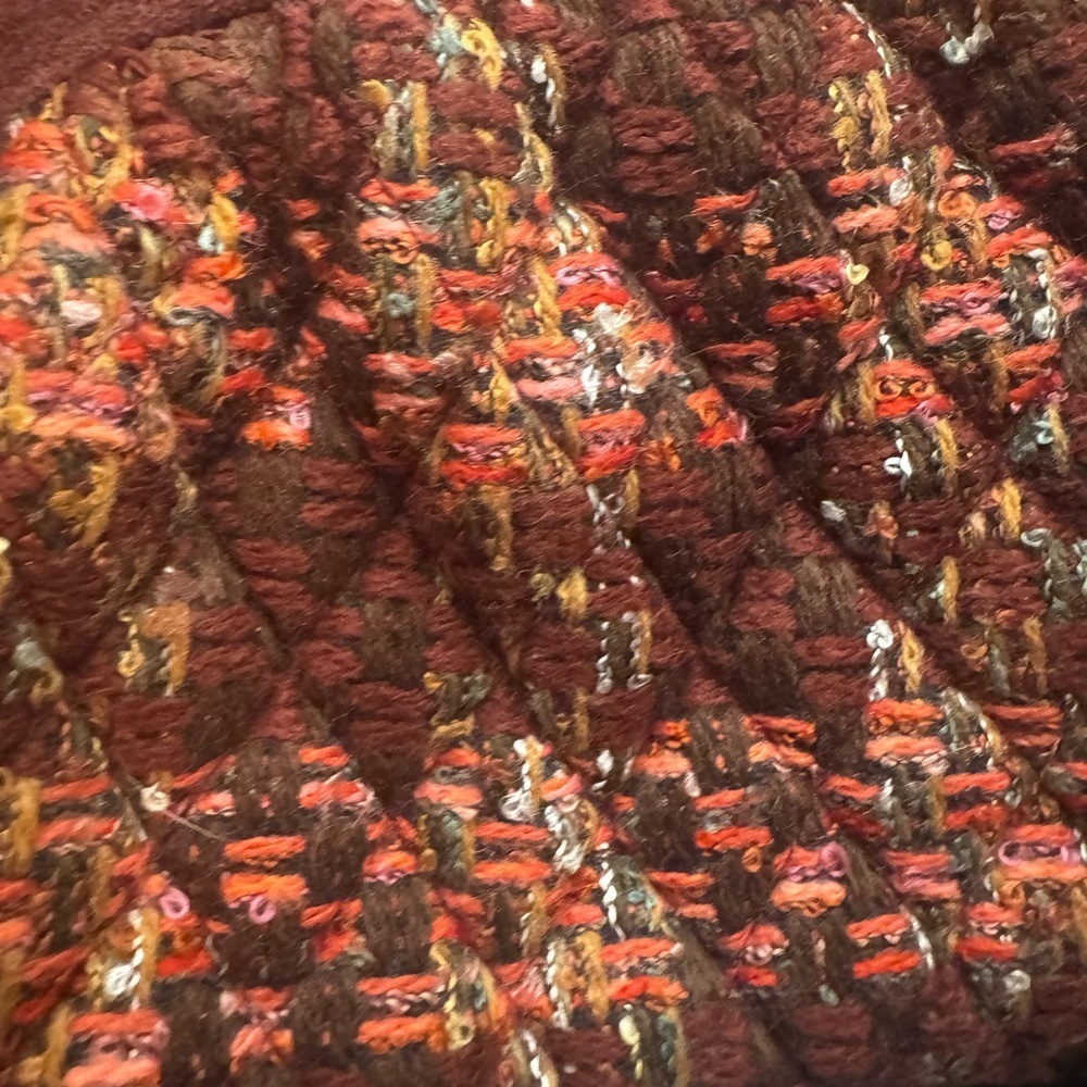 Vera Bradley Annie Tweed Handbags kiss Twist Closure Tweed - Stylish Handbag - Picture 12 of 15